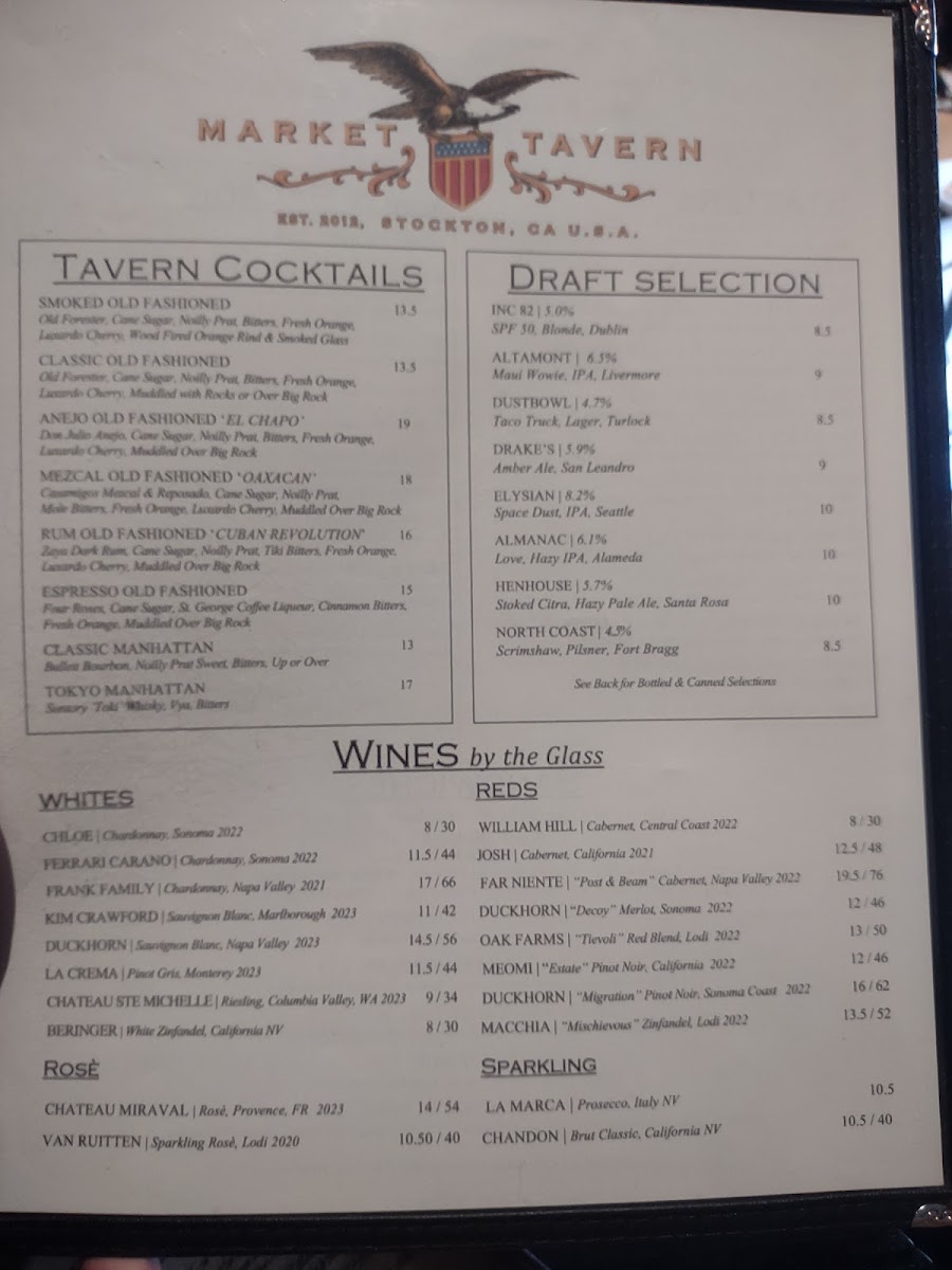 Market Tavern Menu - Image 4